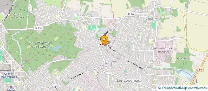 localisation de l'entreprise LOCAPP  COUBRON