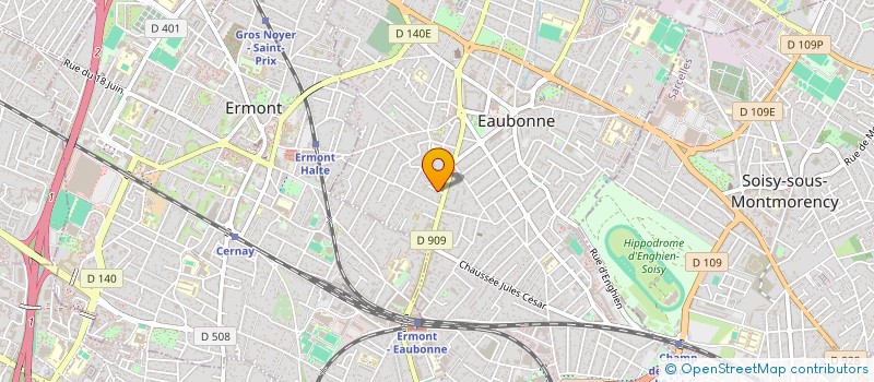 localisation de l'entreprise LOCAPPART 95 à EAUBONNE