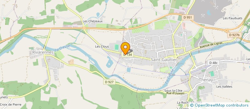 localisation de l'entreprise LOCAPPARTS à SAINT-GAULTIER