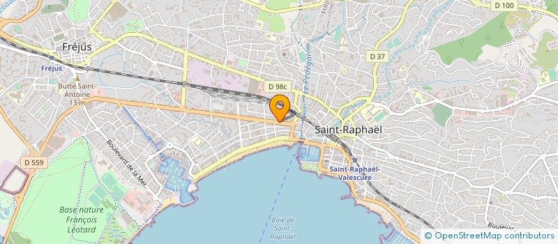 localisation de l'entreprise LOCAPRO à FREJUS