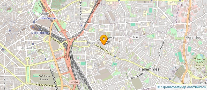 localisation de l'entreprise LOCAPRODING à LILLE