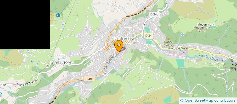 localisation de l'entreprise LOCAPUCINE  LA BRESSE