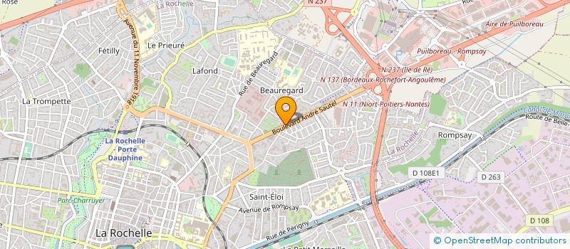 localisation de l'entreprise LOCAPYF  LA ROCHELLE