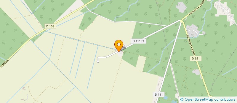 localisation de l'entreprise LOCAQUAD à SAUCATS