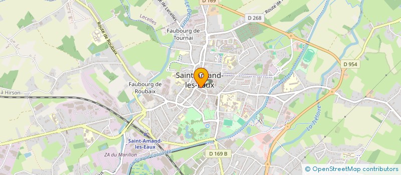 localisation de l'entreprise LOCAR  SAINT-AMAND-LES-EAUX