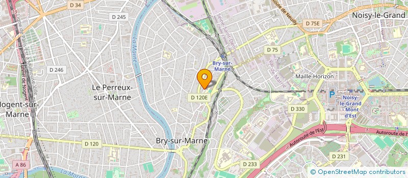 localisation de l'entreprise LOCARCADE  BRY-SUR-MARNE