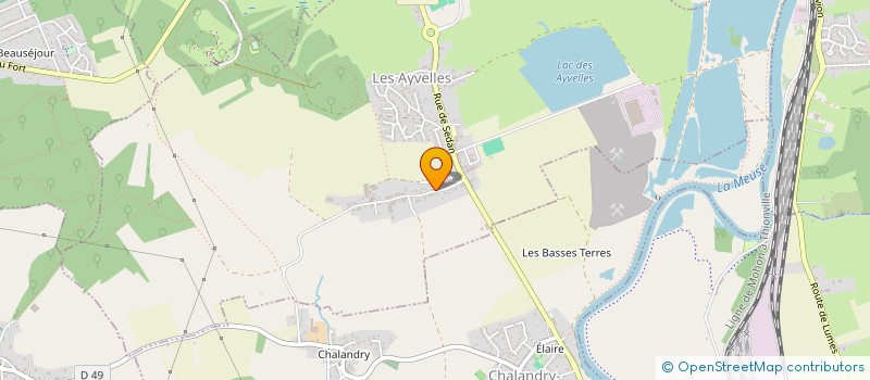 localisation de l'entreprise LOCARDENNES  LES AYVELLES