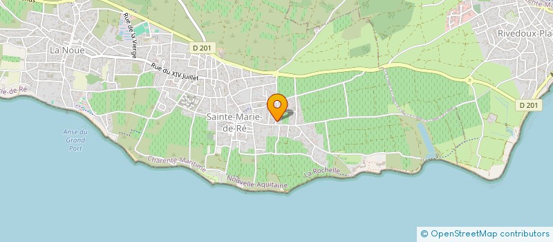 localisation de l'entreprise LOCARE  SAINTE-MARIE-DE-RE