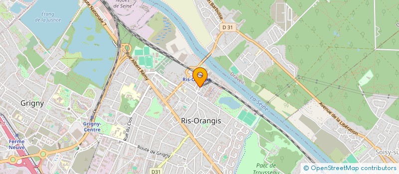 localisation de l'entreprise LOCARED  RIS-ORANGIS