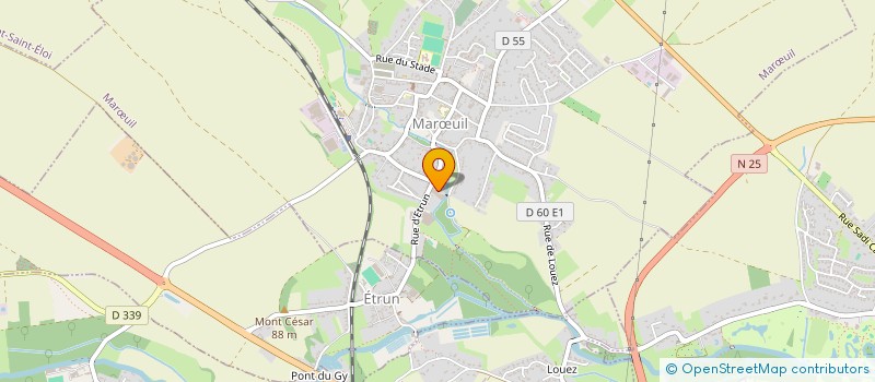 localisation de l'entreprise LOCARES  MARUIL