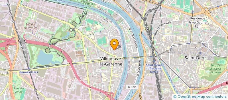 localisation de l'entreprise LOCARS-SERVICE à VILLENEUVE-LA-GARENNE
