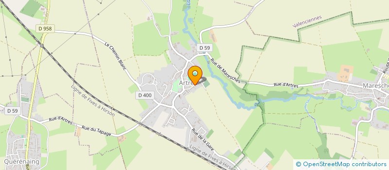 localisation de l'entreprise LOCART  ARTRES