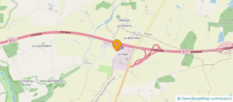 localisation de l'entreprise LOCAS  CHAMPTOCE-SUR-LOIRE