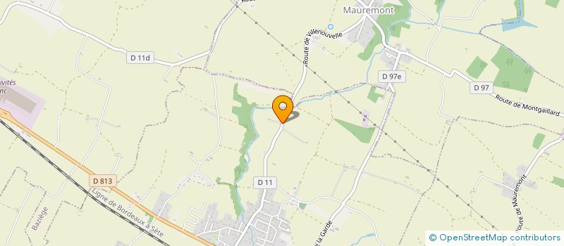 localisation de l'entreprise LOCAS  CESSALES