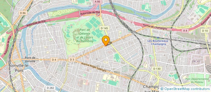 localisation de l'entreprise LOCASCOOT à CHAMPIGNY-SUR-MARNE