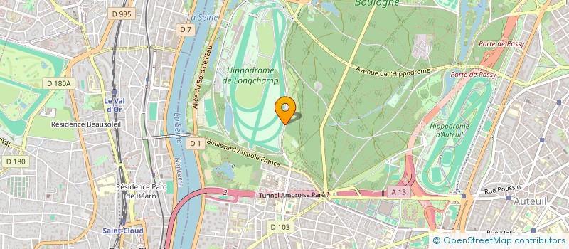 localisation de l'entreprise LOCASER à ASNIERES-SUR-SEINE