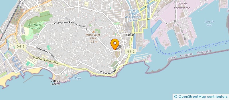 localisation de l'entreprise LOCASETEGARE  SETE