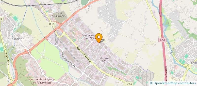 localisation de l'entreprise LOCASIST INVESTISSEMENT à AIX-EN-PROVENCE