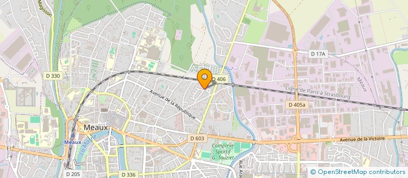 localisation de l'entreprise LOCASLIDE à MEAUX