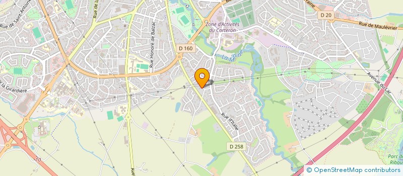 localisation de l'entreprise LOCASPACE à CHOLET