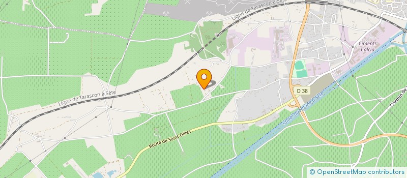 localisation de l'entreprise LOCASUD à BEAUCAIRE