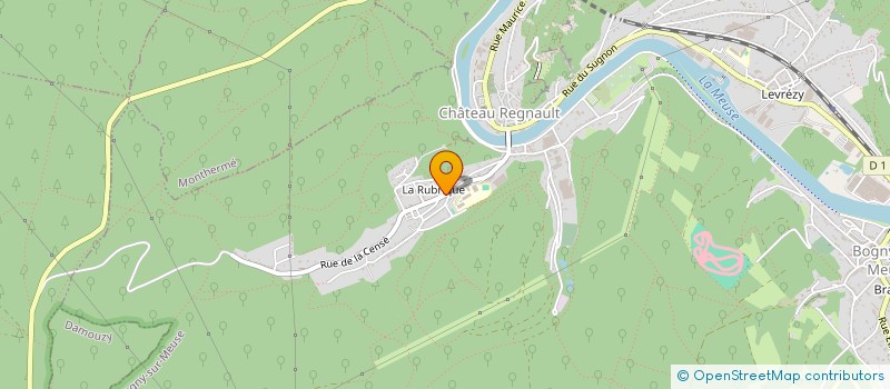 localisation de l'entreprise LOCAT 2000  BOGNY-SUR-MEUSE