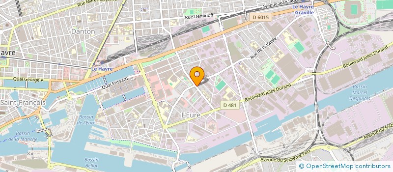 localisation de l'entreprise LOCAT à LE HAVRE