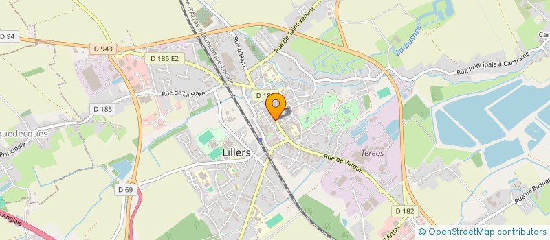 localisation de l'entreprise LOCAT'IMMO à LILLERS