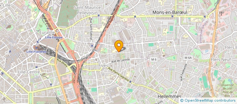 localisation de l'entreprise LOCATAIRES FIVOIS DE LMH EN COLERE à LILLE