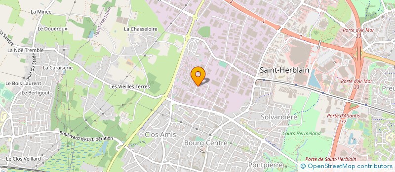localisation de l'entreprise LOCATECH OUEST à SAINT-HERBLAIN
