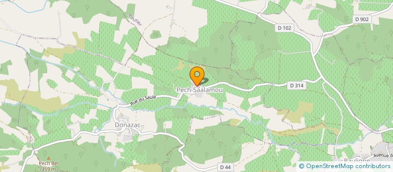 localisation de l'entreprise LOCATELLI  DONAZAC