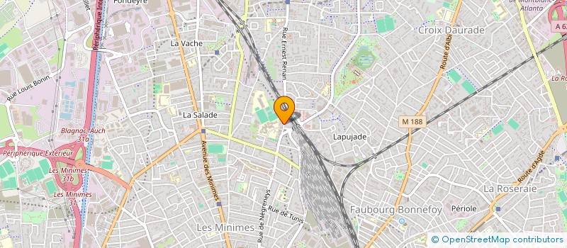 localisation de l'entreprise LOCATELLI INVEST  TOULOUSE