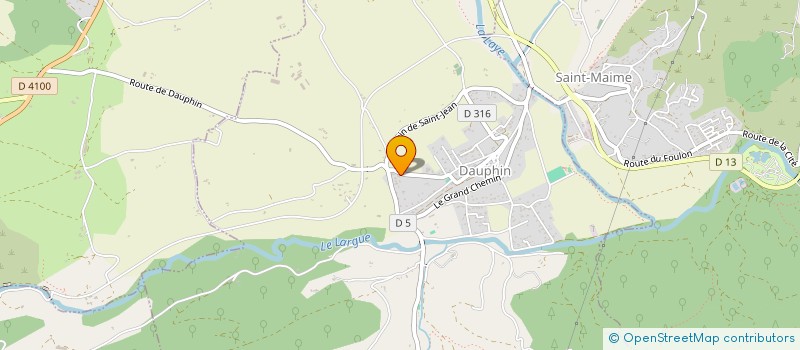 localisation de l'entreprise LOCATELLI QUENTIN  DAUPHIN