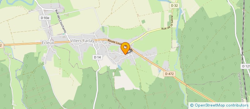 localisation de l'entreprise LOCATELLI THANATOPRAXIE  VILLERS-FARLAY