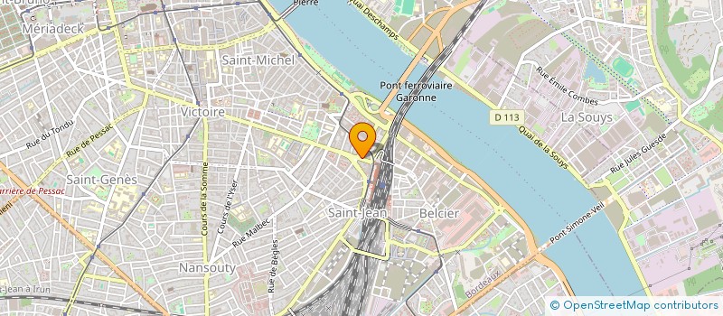 localisation de l'entreprise LOCATENDRE à BORDEAUX