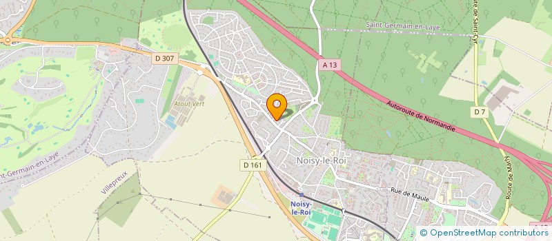 localisation de l'entreprise LOCATHIER à NOISY-LE-ROI