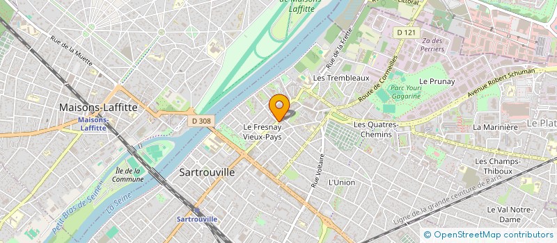 localisation de l'entreprise LOCATHOME  SARTROUVILLE