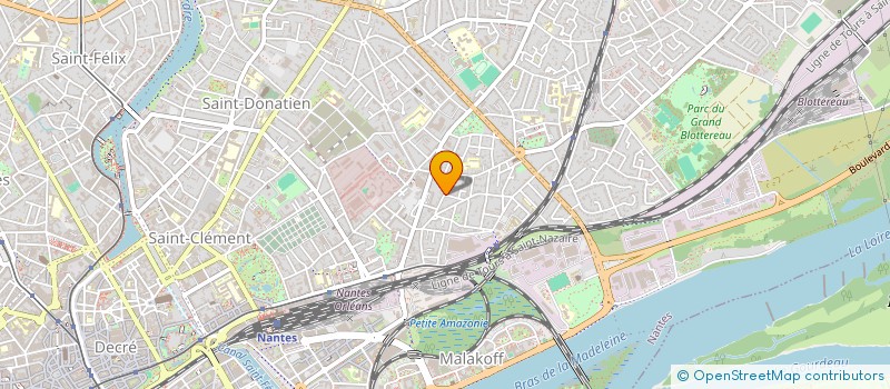 localisation de l'entreprise LOCATIF STEPHENSON à NANTES