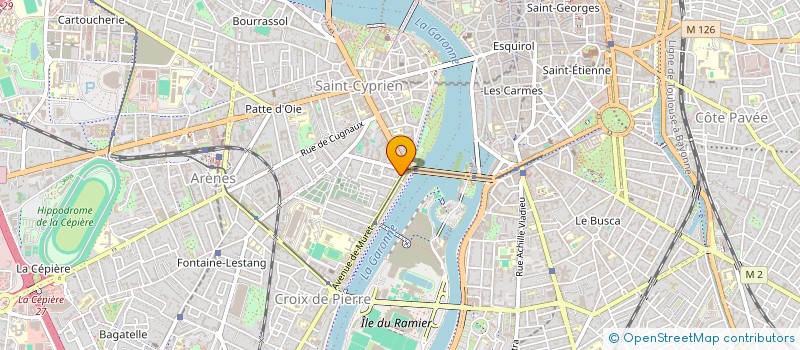 localisation de l'entreprise LOCATIO à TOULOUSE