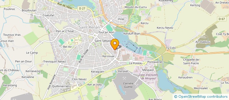 localisation de l'entreprise LOCATION 1  SAINT-RENAN
