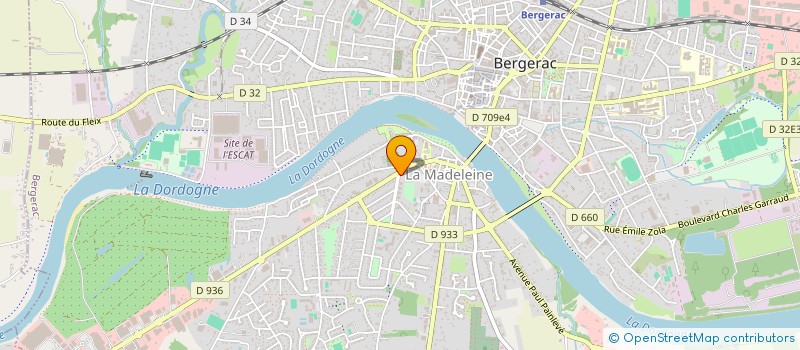 localisation de l'entreprise LOCATION 24 à BERGERAC