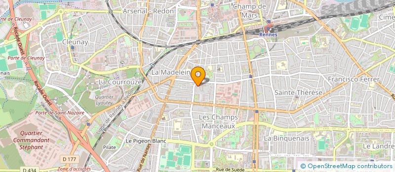 localisation de l'entreprise LOCATION 35 à RENNES
