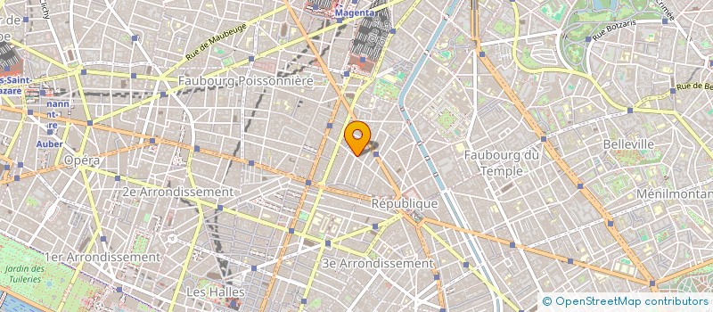 localisation de l'entreprise LOCATION 42 RUE DU CHATEAU D'EAU 75010 PARIS  PARIS