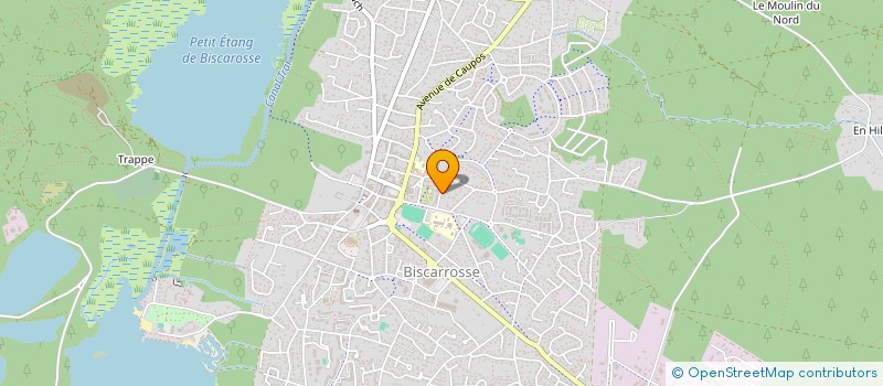 localisation de l'entreprise LOCATION 72 AUG REN  BISCARROSSE