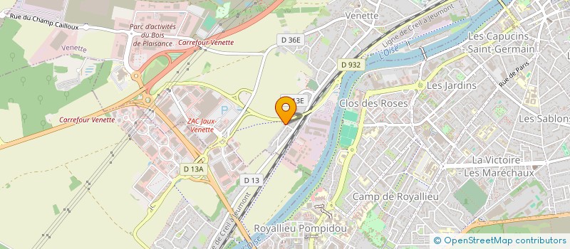 localisation de l'entreprise LOCATION 76 RUE DES LARRYS  VENETTE