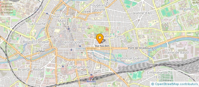 localisation de l'entreprise LOCATION 8 RUE LECONTE DE LISLE  RENNES