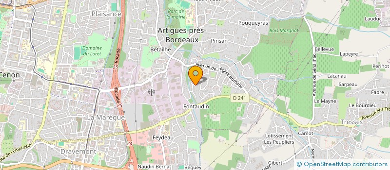 localisation de l'entreprise LOCATION  ARTIGUES-PRES-BORDEAUX