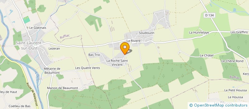 localisation de l'entreprise LOCATION  RUFFIAC