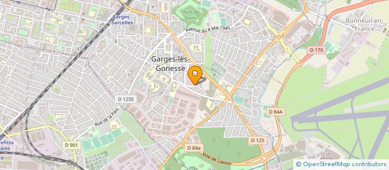 localisation de l'entreprise LOCATION A J S  GARGES-LES-GONESSE