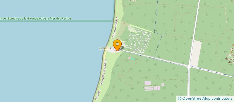 localisation de l'entreprise LOCATION A L'OCEAN  GRAYAN-ET-L'HOPITAL